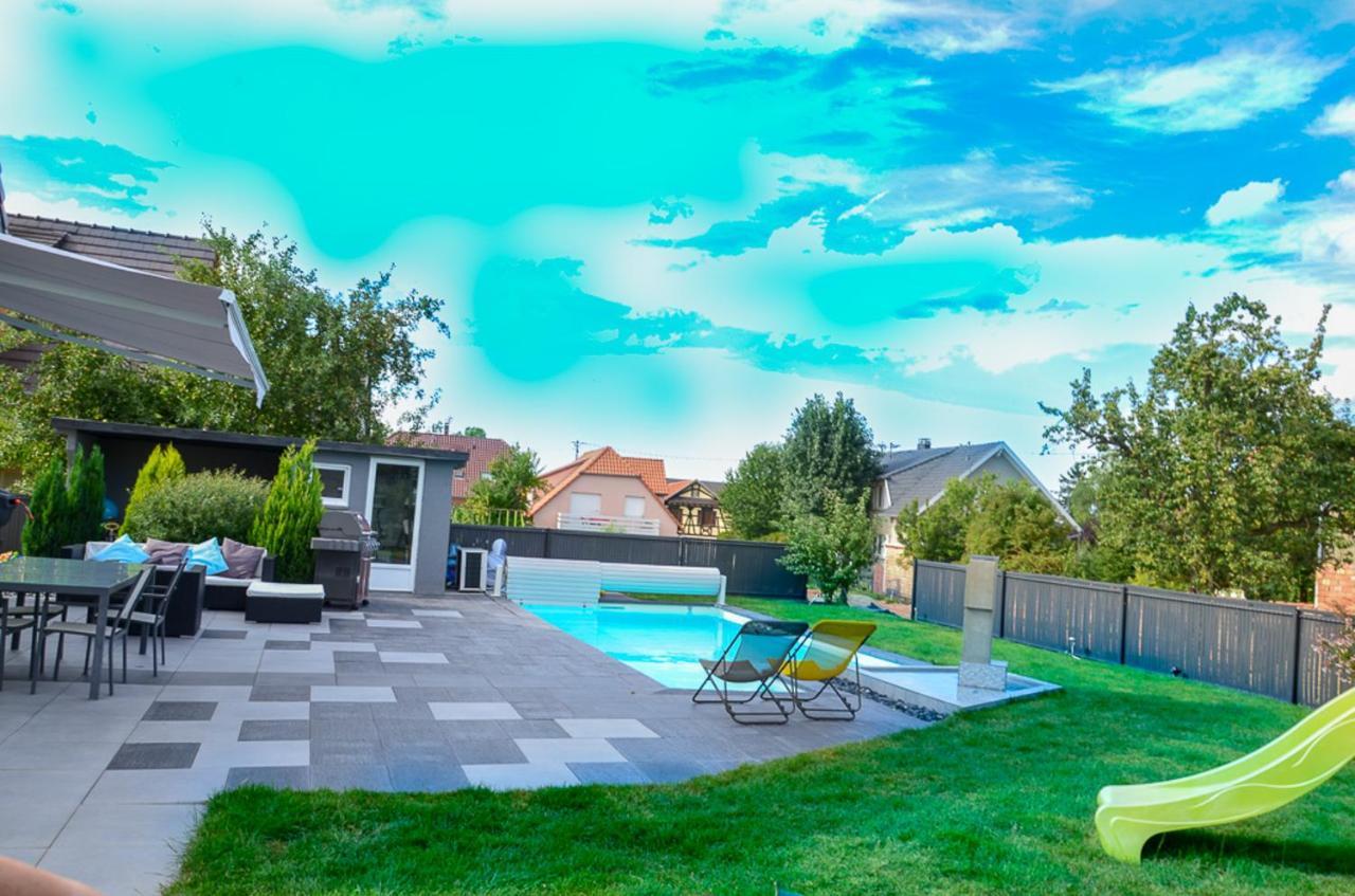Gites Spa Strasbourg - La Villa 14 Furdenheim Экстерьер фото